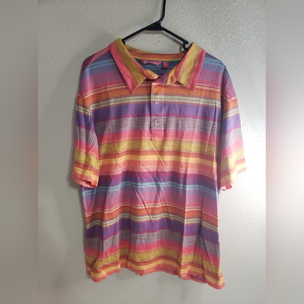 Robert Graham cotton polo,  LT